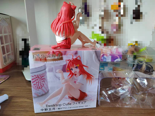 Desktop Cute 五等分的新娘∬  中野五月 ~新绘制猫咪居家服~