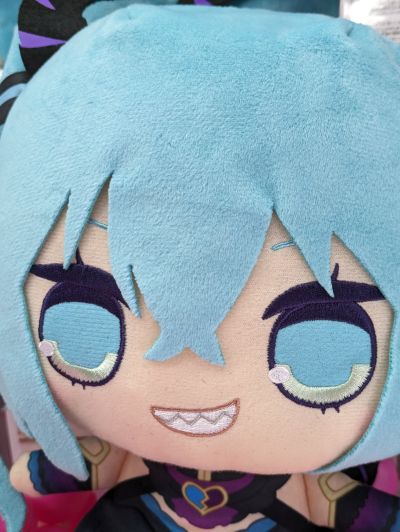 初音未来 圆滚滚大号毛绒玩偶 小恶魔款