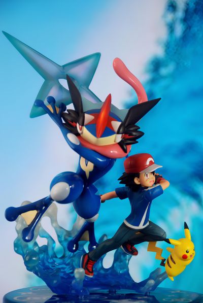 G.E.M. 口袋妖怪 甲贺忍蛙&皮卡丘&小智 小智ゲッコウガ