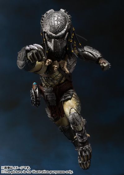 S.H.MonsterArts 异形大战铁血战士 独狼铁血战士