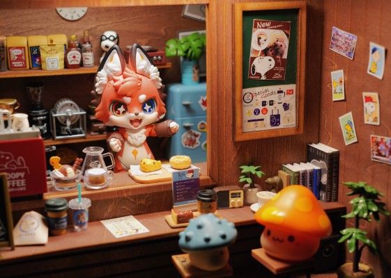 花生漫画  史努比 咖啡 烘焙 与 咖啡馆