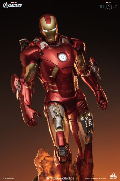 漫威 钢铁侠 7号装甲 全身像