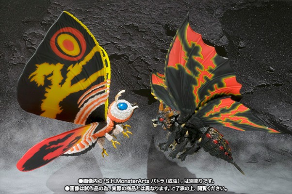 S.H.MonsterArts  哥斯拉大战魔斯拉 魔斯拉（成虫）