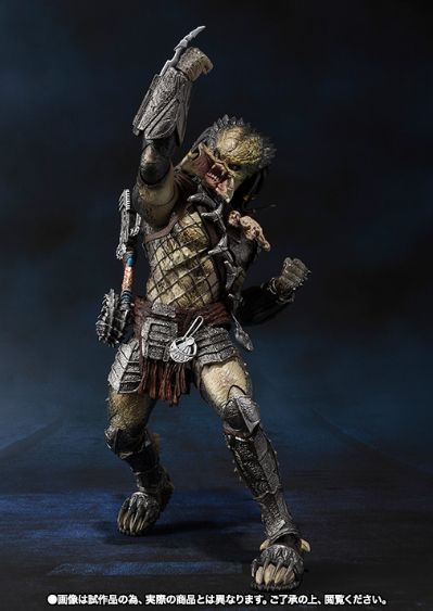 S.H.MonsterArts 异形大战铁血战士 独狼铁血战士 重装备