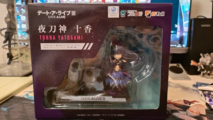 手机支架 美少女角色收藏No.18 约会大作战III 夜刀神十香