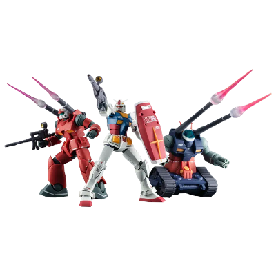 ROBOT魂 ＜机动战士系列＞白色基地机动部队套装