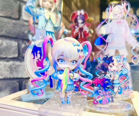 粘土人 主播女孩重度依赖 超绝最可爱天使酱 珍珠涂装