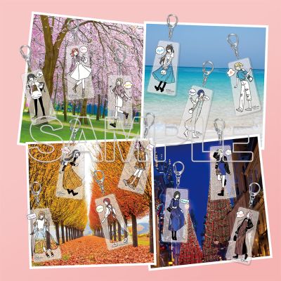 爱与演唱会! 虹咲学园学园偶像同好会 散步中身着四季 亚克力挂件