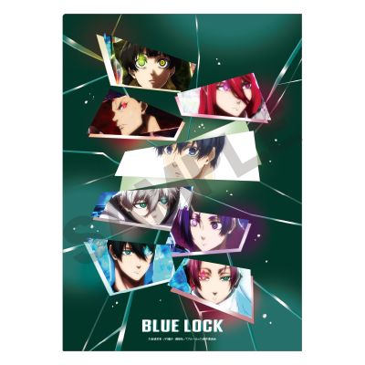 蓝色监狱 文件夹  晕染色