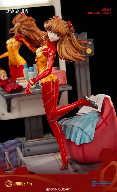 新世纪福音战士 正版收藏级雕像 式波·明日香·兰格雷