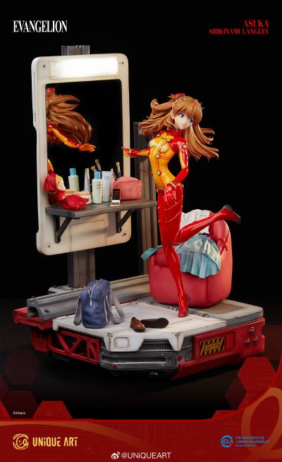 新世纪福音战士 正版收藏级雕像 式波·明日香·兰格雷