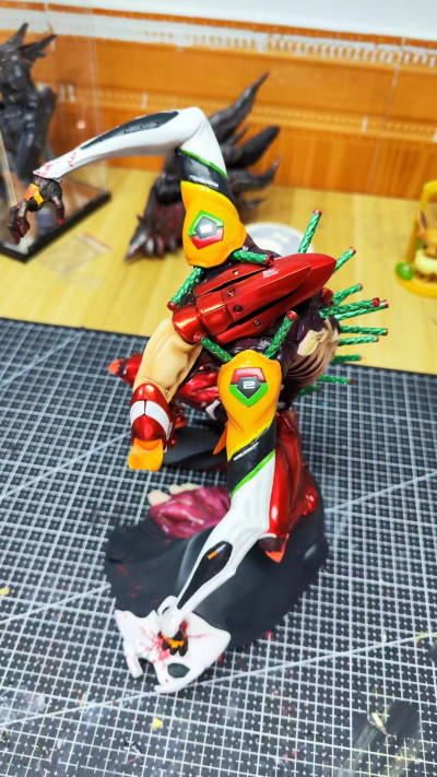 ARTPLA 新世纪福音战士2号机 兽化第2形态 凶兽模式-地下都市血战-