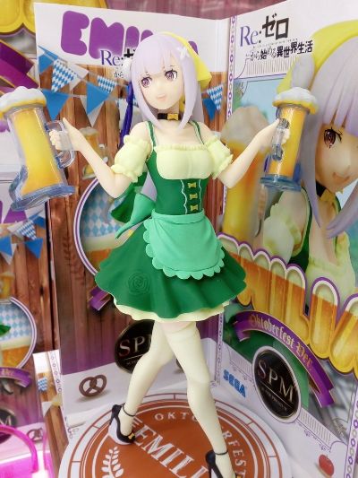 超级景品 Re：从零开始的异世界生活 爱蜜莉雅 啤酒节造型