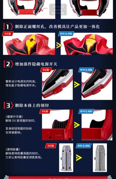 奥特复刻-捷德升华器纪念收藏套装（天猫限定版）