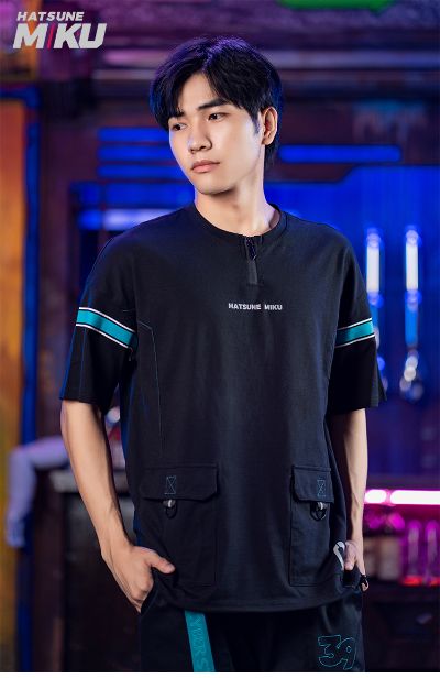 初音未来 2023机能系列 Rider主题  T恤