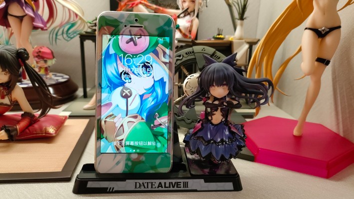 手机支架 美少女角色收藏No.18 约会大作战III 夜刀神十香