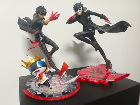 ARTFX J 女神异闻录5 星夜热舞 主人公+摩尔加纳