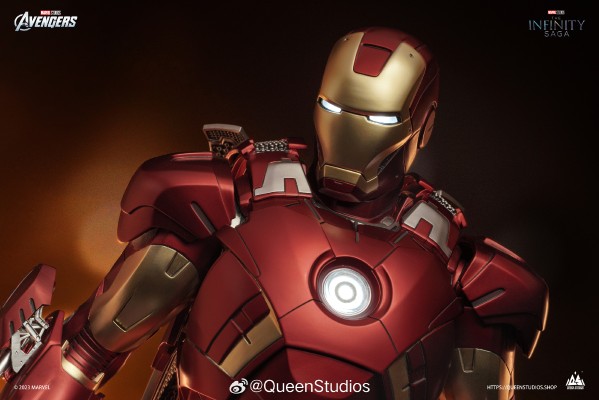 漫威 钢铁侠 7号装甲 全身像