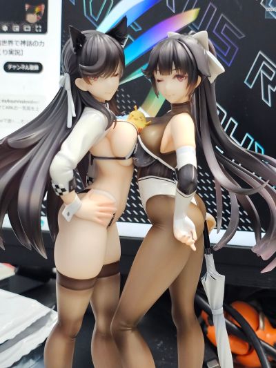 碧蓝航线 爱宕 与 高雄 赛车女郎