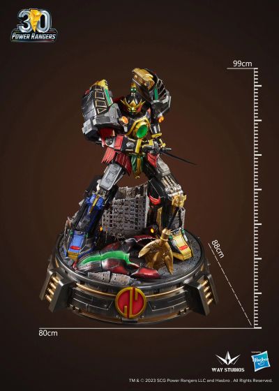 恐龙战队30周年系列 大雷神麦克佐德 全身像