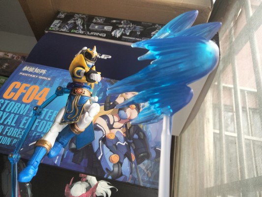 超凡收藏 超凡战队联名街头霸王 蓝衣战士-春丽