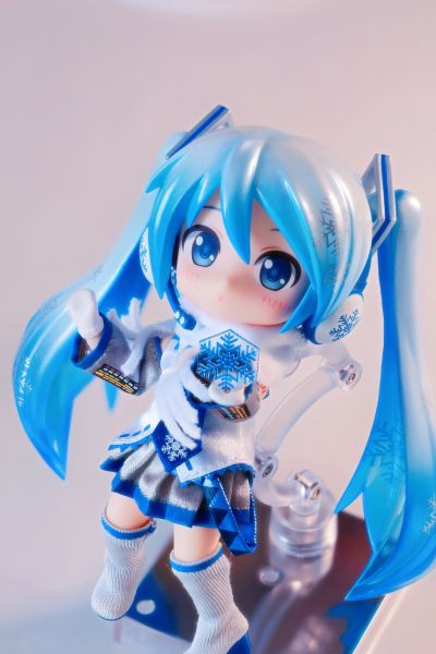 粘土娃 初音未来 雪未来