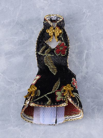 figma styles 短款旗袍装（白色/黑色）