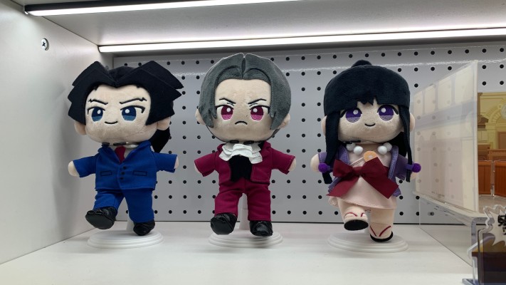 逆转裁判 玩偶娃娃 成步堂龙一/ 御剑怜侍/绫里真宵