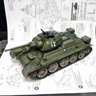 35059 苏联 T34/76 中型坦克 1943年型