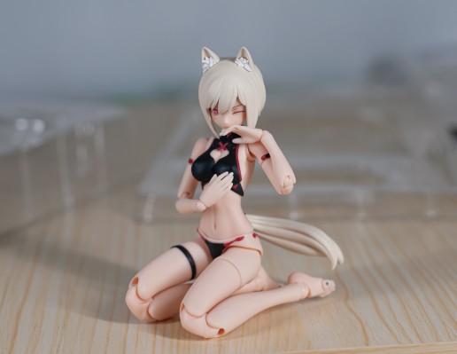 雪滴花计划 黑色泳装形态 WOLF-001迅狼