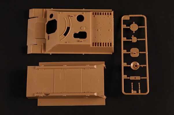编号:80152 1/35 装甲车辆系列 德III/IV型混合底盘歼击坦克(长身管E型)
