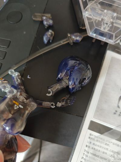 ARCTECH可动系列 SP004 可动人型素体 透明黑限定版