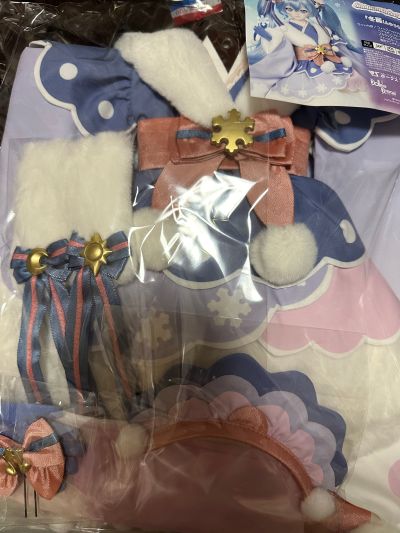 初音未来 雪未来 冬丽 套装