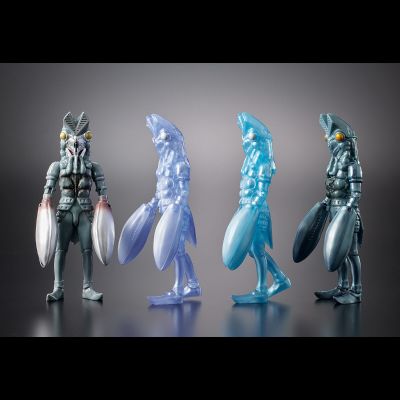 奥特超可动人偶 宇宙英雄奥特曼 巴尔坦星人 分身配色套装