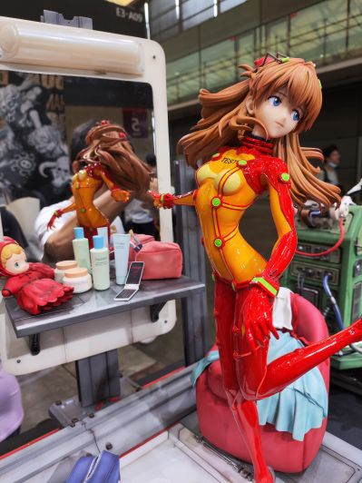 新世纪福音战士 正版收藏级雕像 式波·明日香·兰格雷