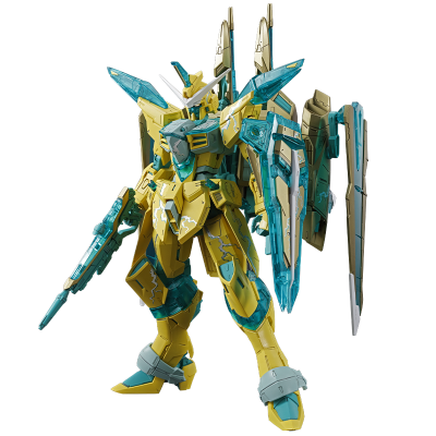 MG 1/100 正义高达 CROSS CONTRAST COLORS / 透明黄