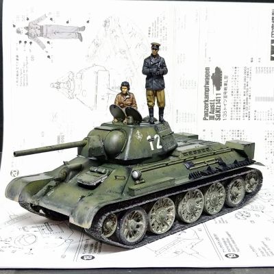 35059 苏联 T34/76 中型坦克 1943年型
