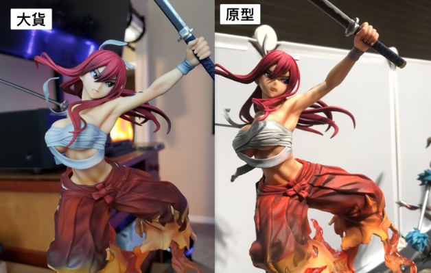 妖精的尾巴 艾尔莎·史卡雷特 侍 光炎万丈 红色版