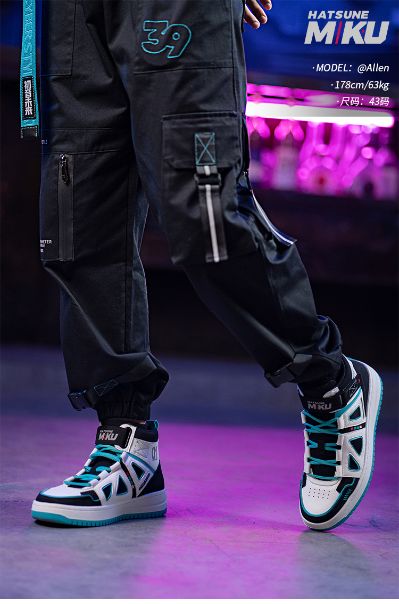 初音未来 2023机能系列 Rider主题 高帮鞋