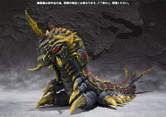 S.H.MonsterArts 哥斯拉大战魔斯拉 魔斯拉（幼虫）+ 巴特拉（幼虫）套装