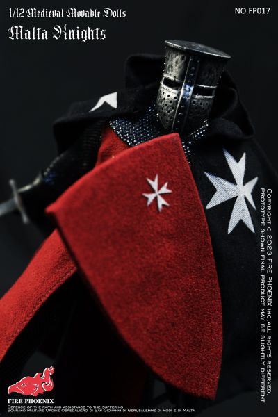 FP017 压铸合金 中世纪马耳他骑士
