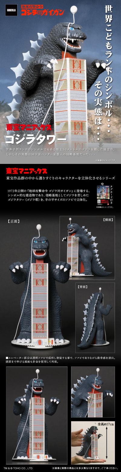 东宝狂热 地球攻击命令 哥斯拉大战盖刚 哥斯拉塔楼