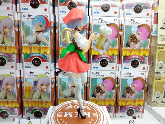 超级景品 Re：从零开始的异世界生活 雷姆 啤酒节造型