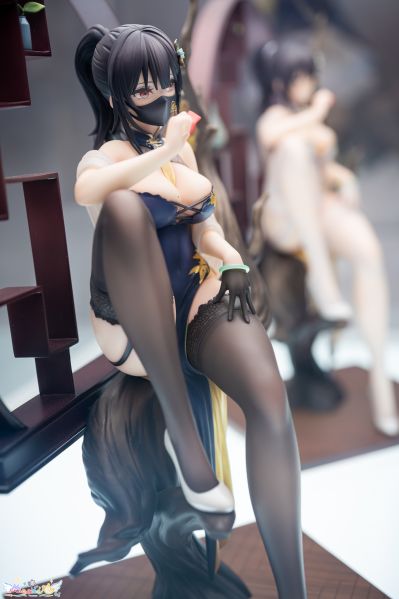 虾米大模王 夏芈「幸」相逢 旗袍 玄墨