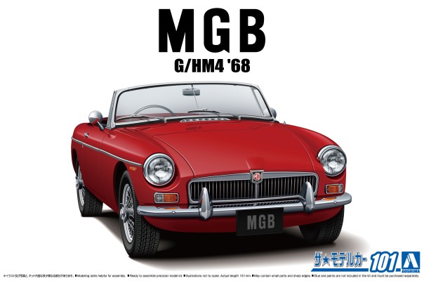汽车模型系列 No.101 利兰 G/HM4 MG-B MK-2 1968款