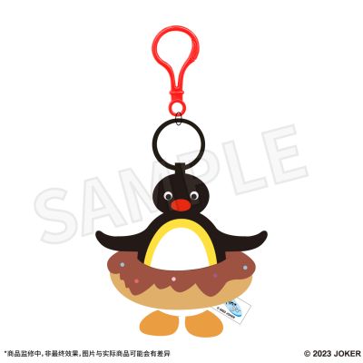 企鹅家族 毛绒玩偶挂件 奶油/曲奇/甜甜圈