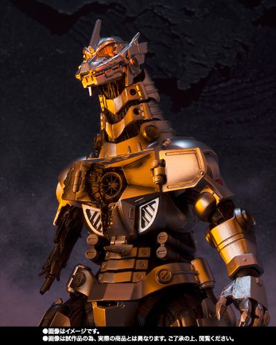 S.H.MonsterArts 哥斯拉大战机械哥斯拉3 MFS-3 三式机龙 品川最终决战版