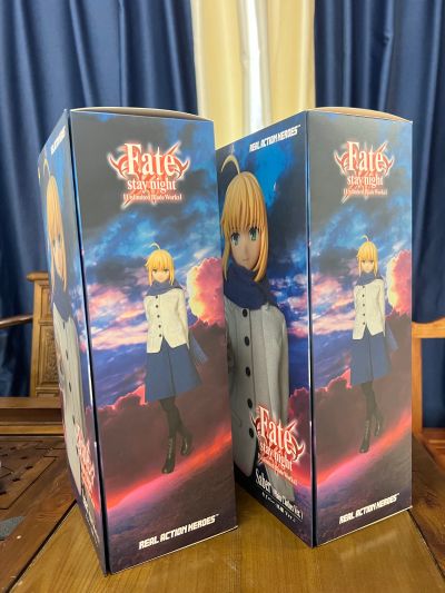 REAL ACTION HEROES #711 Fate/stay night [Unlimited Blade Works] SABER 私服 Ver.