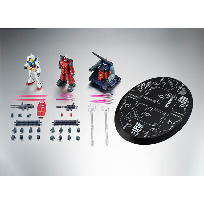 ROBOT魂 ＜机动战士系列＞白色基地机动部队套装