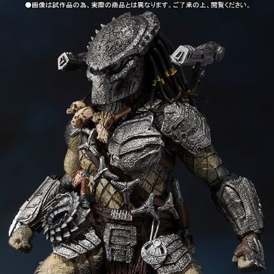 S.H.MonsterArts 异形大战铁血战士 独狼铁血战士 重装备